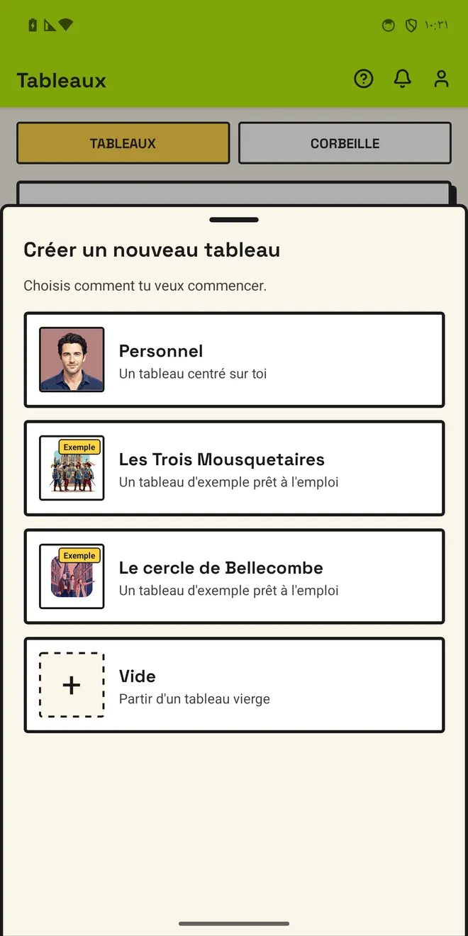 Partez d’une histoire, pas d’un tableau vide