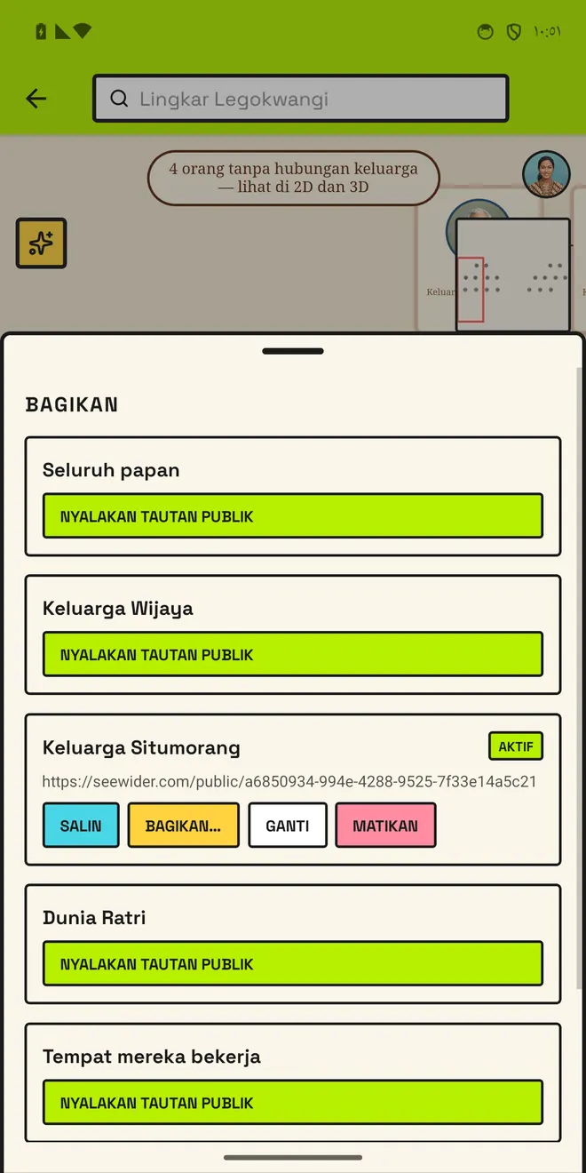 Bagikan satu cabang, sisanya tetap milikmu