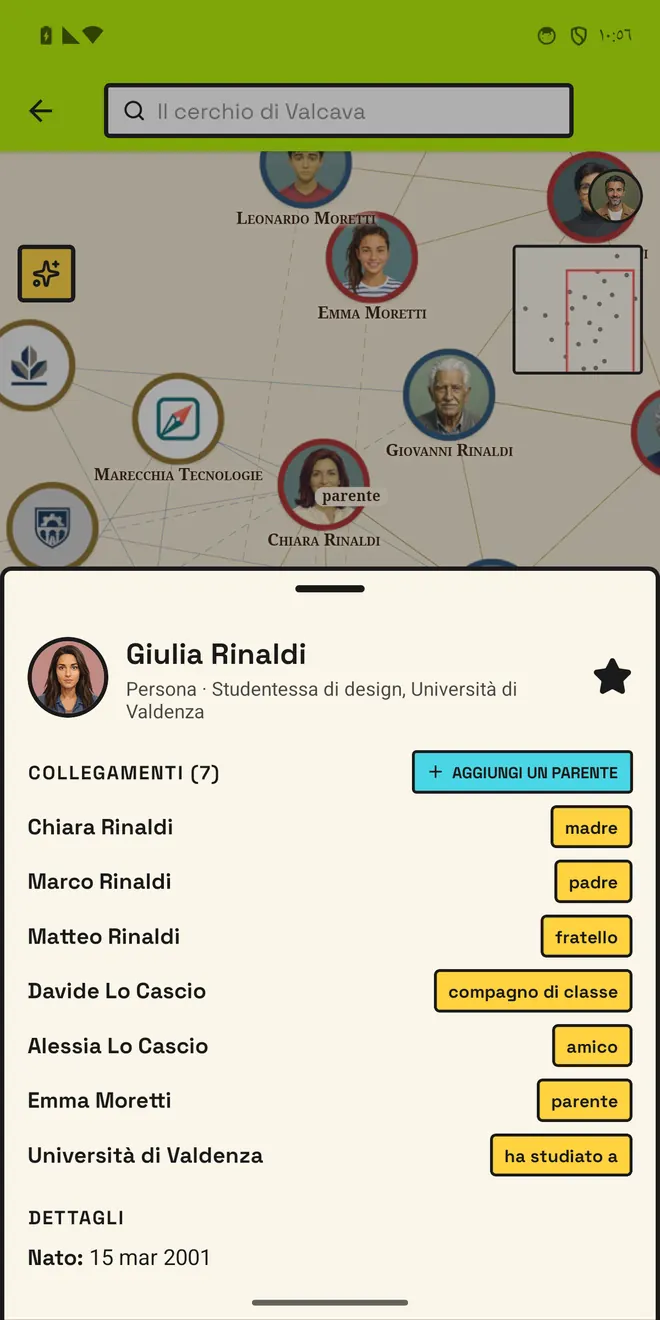 Una persona, e tutto di lei