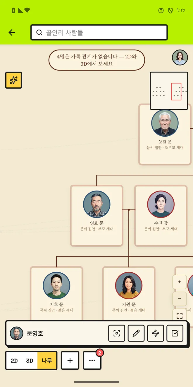 세대를 거슬러 올라가기