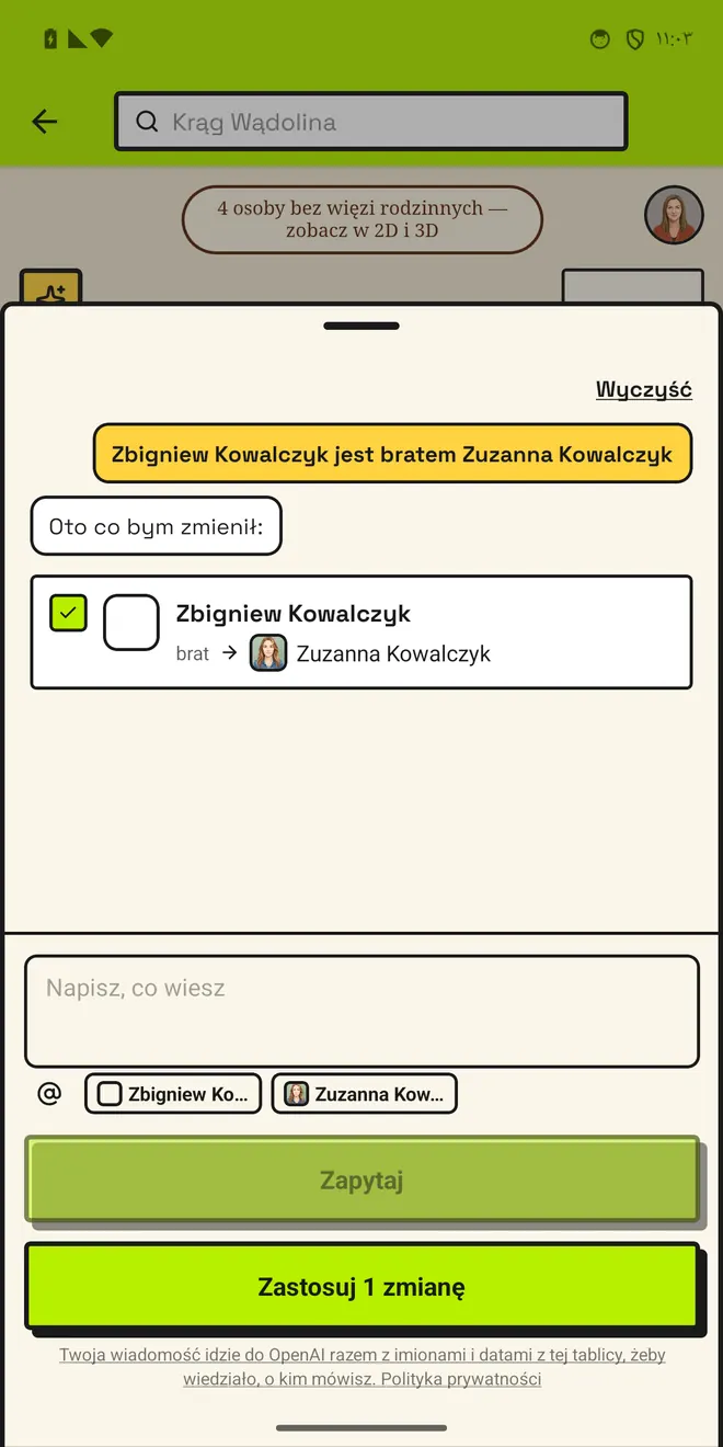 Mówisz. Proponuje. Potwierdzasz.