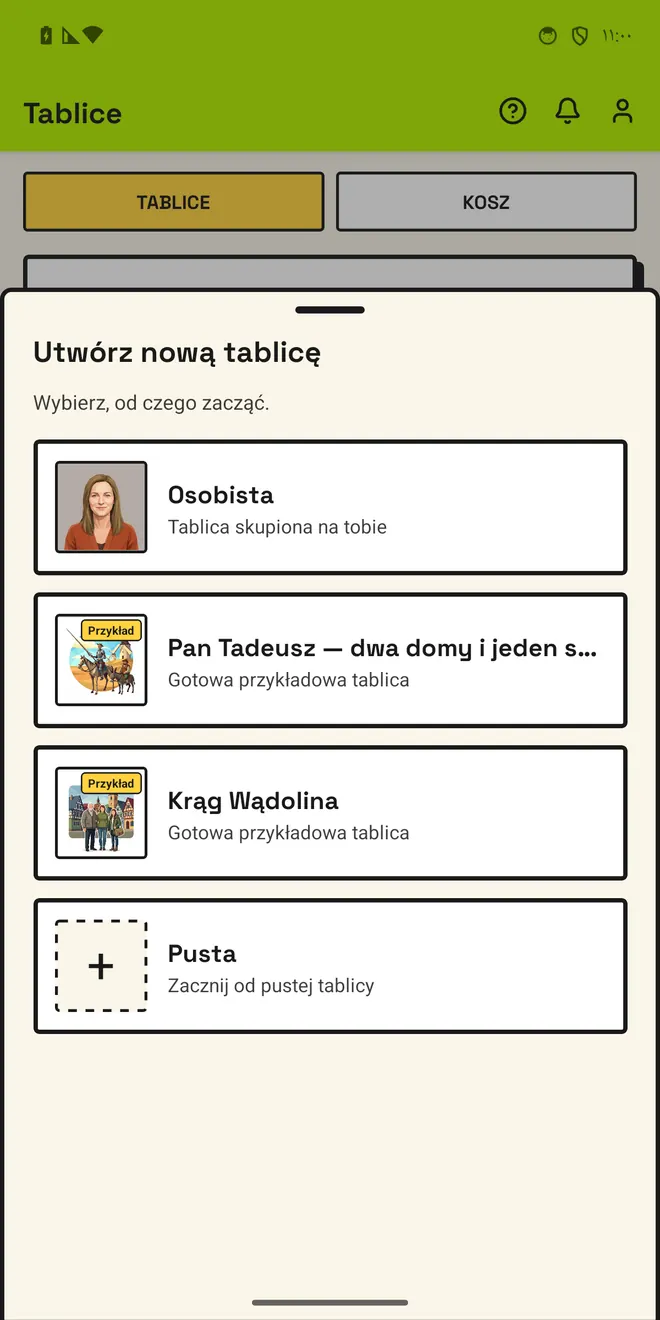 Zacznij od opowieści, nie od pustej tablicy