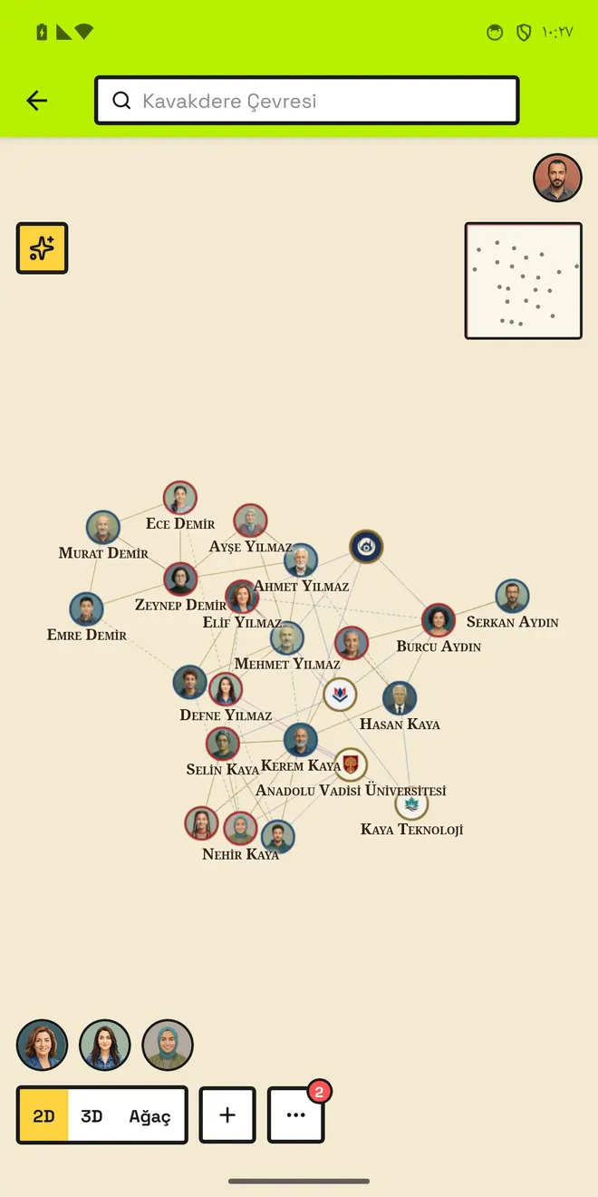 Aile, iş ve okul tek panoda